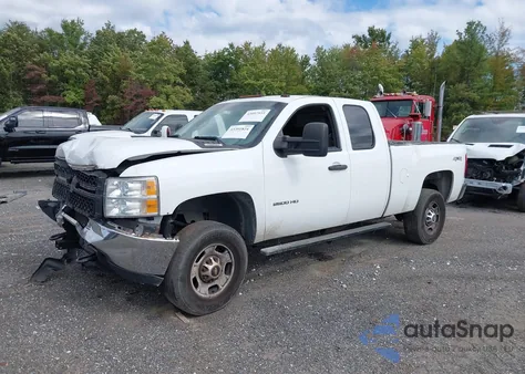 2013 Chevrolet Silverado 2500Hd Work Truck из США, поврежденный, VIN 1GC2KVCGXDZ405969